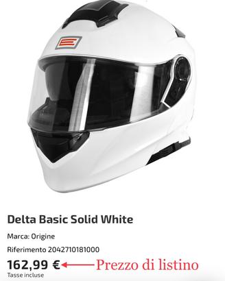 Casco integrale modulare omologato ECE ORIGINE