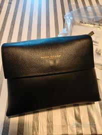 borsa da donna con tracolla in pelle nera