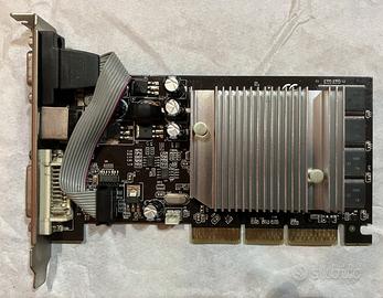 Scheda Video GeForce FX5200 AGP8x 128mb dvi