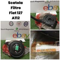 Scatole filtro originali Fiat 127 128 a112 nuove