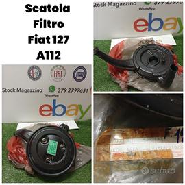Scatole filtro originali Fiat 127 128 a112 nuove
