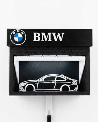 Garage da muro per appendere chiavi auto