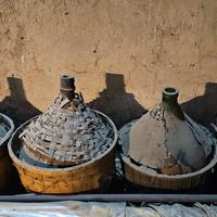 Damigiane vino Anni 80