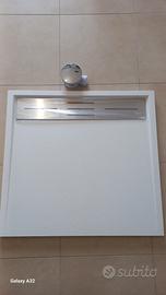 piatto doccia in resina 75x80