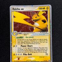 Carta pokemon Raichu ex