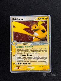 Carta pokemon Raichu ex