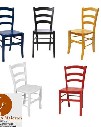 Sedie Ristorante Colorate Legno cd8011