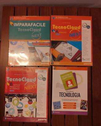 4 libri Tecnocloud Next A/B e 2 extra