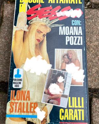 VHS Moana pozzi Ilona staller Lilli carati