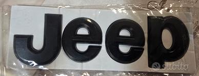 Logo tridimensionale adesivo Jeep