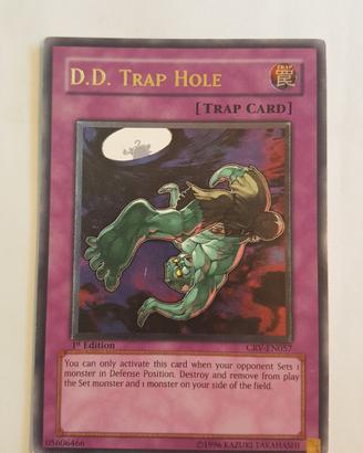 Card Yugioh D.D.Trap Hole CVR-EN057 1°ed Ultimata