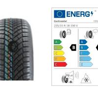 2 x Gomma Continental All seasons 235/55 R18 Nuove