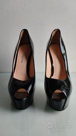 scarpe nere da donna Carlo Pazolini