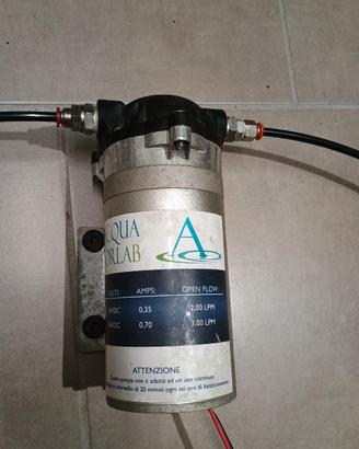 pompa booster per filtro osmosi inversa 