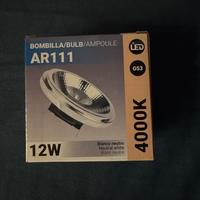 Lampadina led per faretti luce bianca 4000k 12w