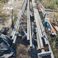 Tubi ferro zincato da 2 pollici. 