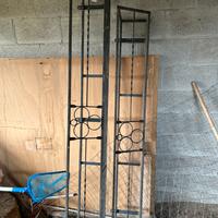 Fioriera in ferro battuto da esterno