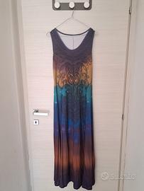 vestito multicolore