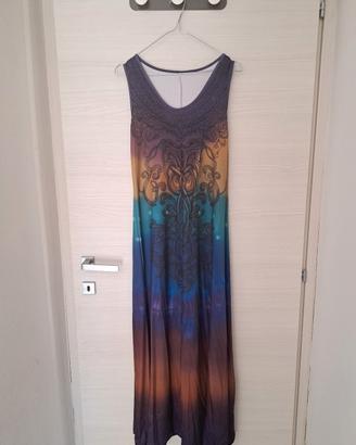 vestito multicolore