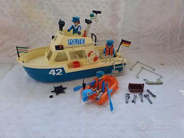 playmobil 3539 barca della polizia