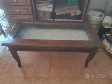 tavolino vetrina apribile