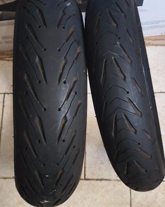 Treno gomme moto Michelin Road 5