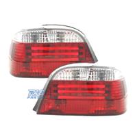 FANALI BMW SERIE 7 E38 94-01 LED ROSSO CROMATO