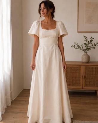 Abito da sposa Max Mara Bridal - Misto seta e coto