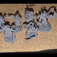 Miniature Warhammer 40.000 space marine d