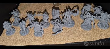 Miniature Warhammer 40.000 space marine d