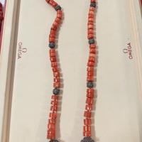 collana di corallo antico
