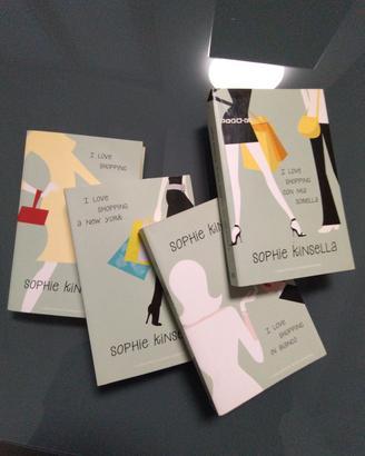 Set 4 libri serie I LOVE shopping di S. Kinsella