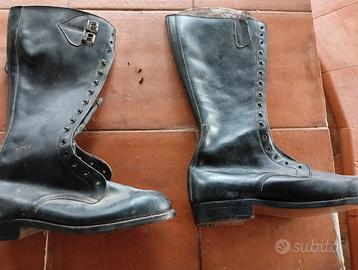 stivali motociclista Carabinieri 1960