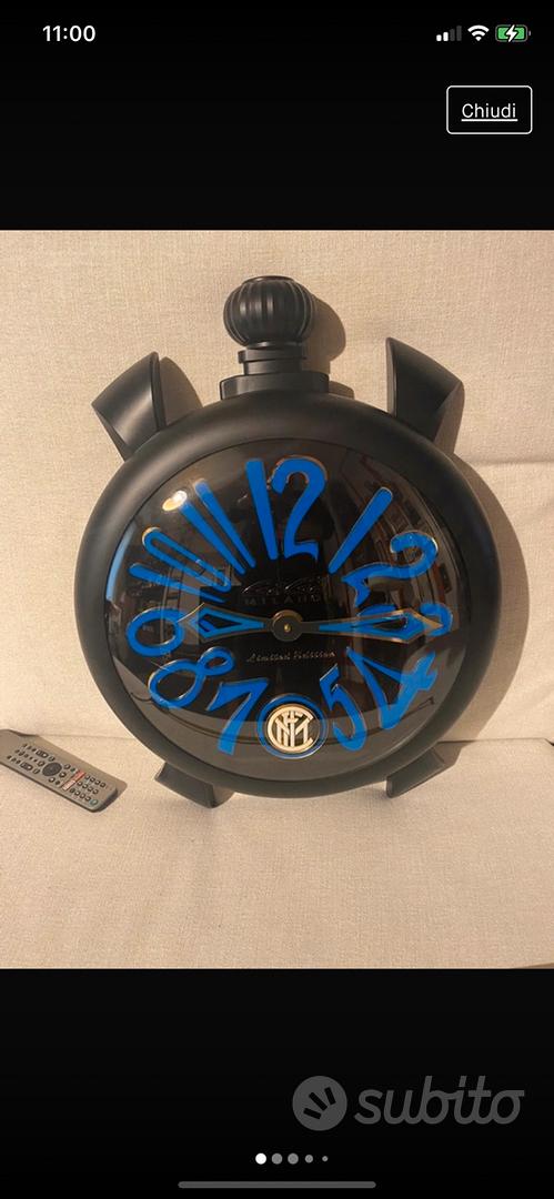 Orologio parete inter - Sports In vendita a Milano