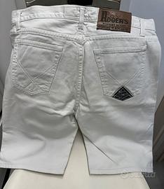 Bermuda jeans Roy Rogers bianchi tg. 30 uomo
