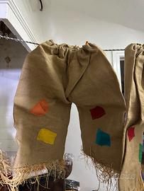 2 VESTITI CARNEVALE SPAVENTAPASSERI