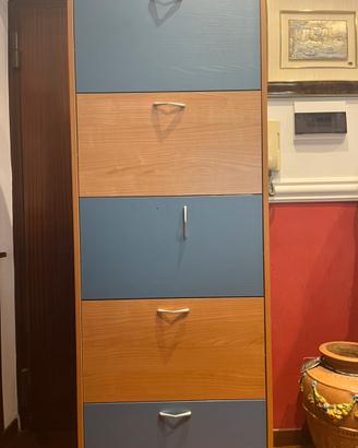 Scarpiera salvaspazio 5 ante