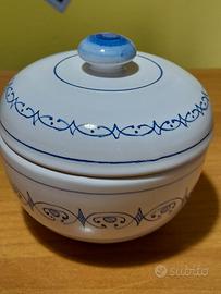 CERAMICA MARI DI DERUTA VINTAGE NUMERATA 