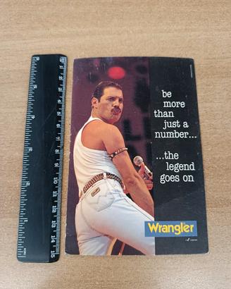 cartolina Freddie Mercury Wrangler 