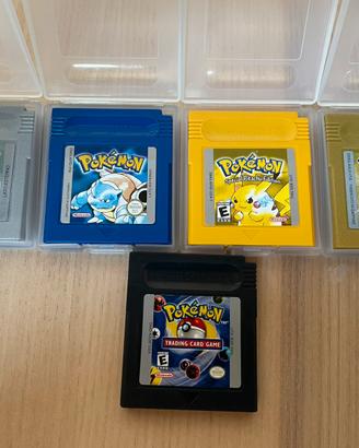 Lotto Pokémon Game Boy Originali !