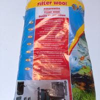 lana Sera per filtro acquario 