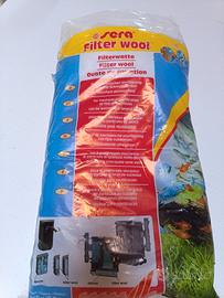 lana Sera per filtro acquario 