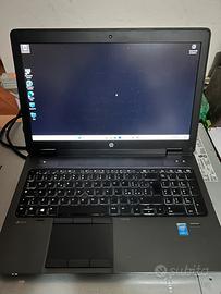 Workstation hp zbook 15 g2 i7 16 gb ram