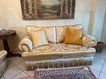 Coppia divani broccati