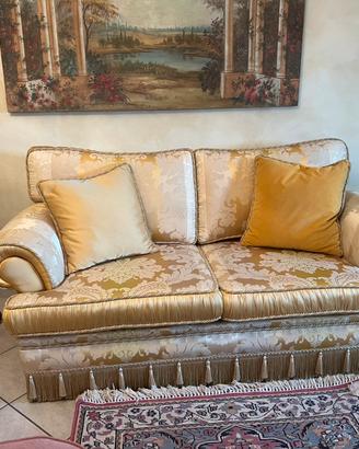 Coppia divani broccati