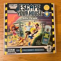 Gioco da tavolo "Escape your house -Spy team"