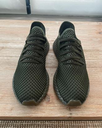 Scarpe Adidas Deerupt Runner verdi