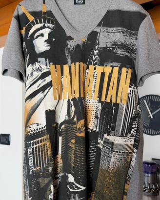 T-shirt D&G vintage y2k Manhattan statue of libert