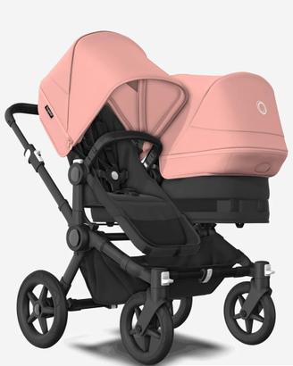 Duo/trio gemellare/fratellare Bugaboo donkey5 rosa
