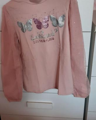 Maglia collo alto bambina 10-11 anni Terranova